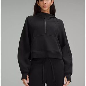 lululemon athletica Black scuba Hoodie